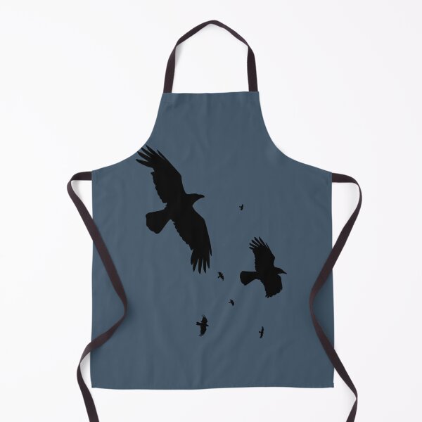 Item preview, Crows or Ravens In Flight Minimalist Silhouette designed and sold by taiche.