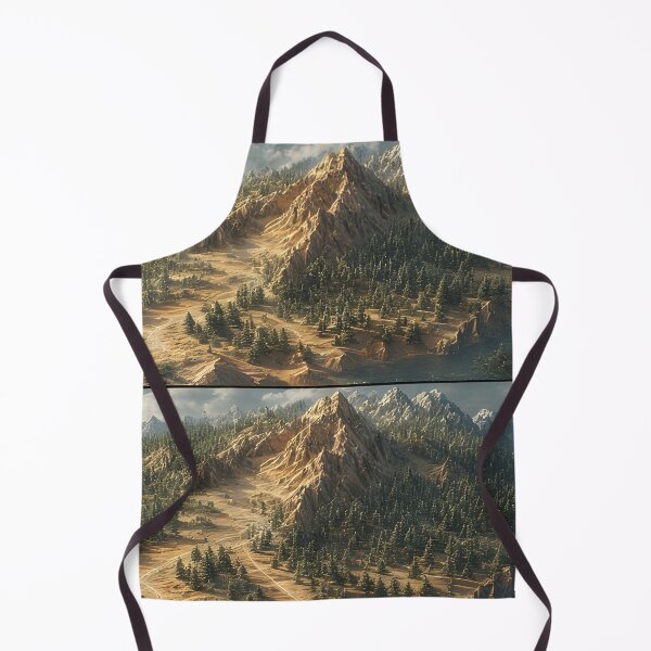 Item preview, Majestic mountain landscapes by the coastal forest designed and sold by Mianku | Für das Leben.