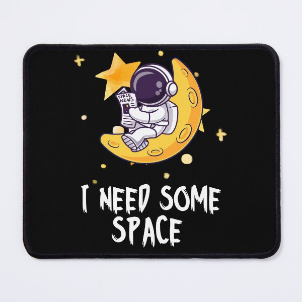 Item preview, I Need Some Space – Cute Astronaut Relaxing on the Moon Funny Space Design designed and sold by Karim-Karem.