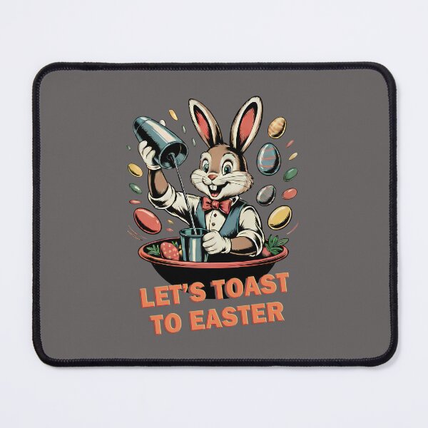 Item preview, Funny Easter Bunny Cocktail Design designed and sold by Art-Arcade6.