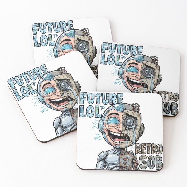 Item preview, FUTURE LOL / RETRO SOB designed and sold by Imaginarium of Chaos falcon88 .