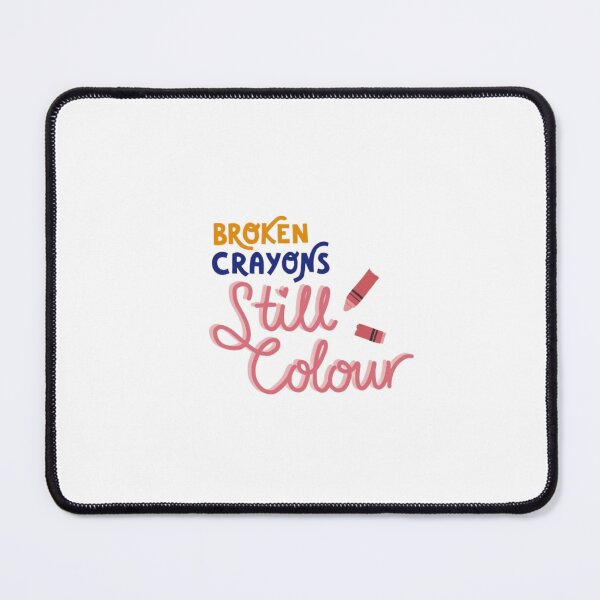 Item preview, broken crayons still colour designed and sold by indie cottage.