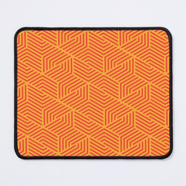 Item preview, Orange Bumblebee Checks - Abstract Shape Pattern - Birthday Gifts For Him designed and sold by RoyalStarsPatts.