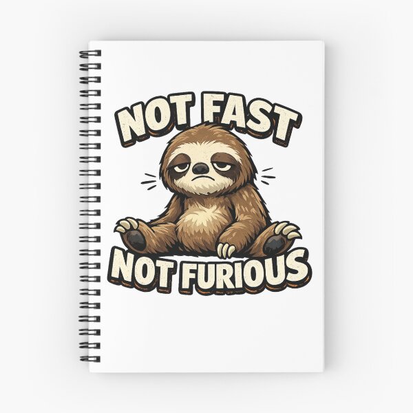 Item preview, Not Fast Not Furious designed and sold by BluebubbleTeashop.