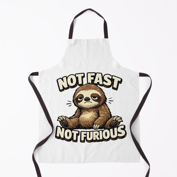 Item preview, Not Fast Not Furious designed and sold by BluebubbleTeashop.