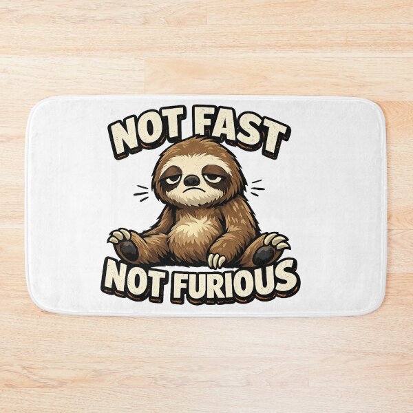 Item preview, Not Fast Not Furious designed and sold by BluebubbleTeashop.