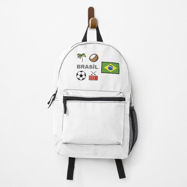 Item preview, Brazil Vibes – Tropical Emoji Design (Palm, Coconut, Football, Drum) designed and sold by iccdesignsshop.