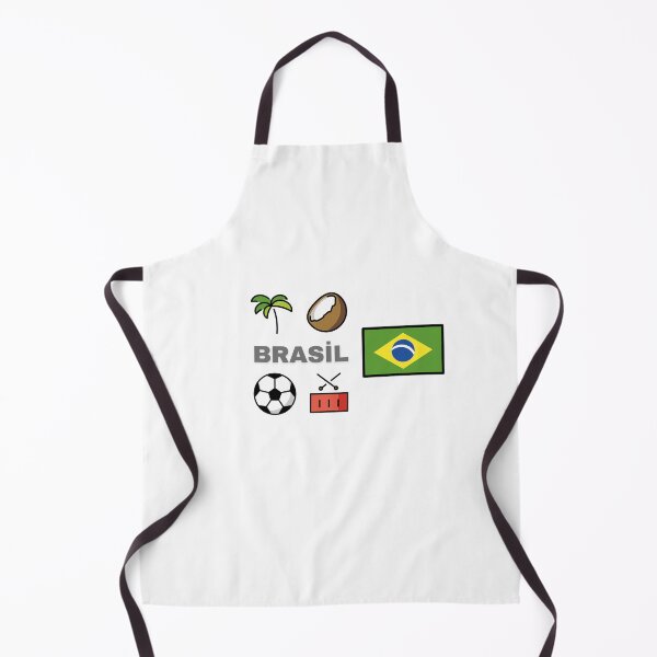 Item preview, Brazil Vibes – Tropical Emoji Design (Palm, Coconut, Football, Drum) designed and sold by iccdesignsshop.