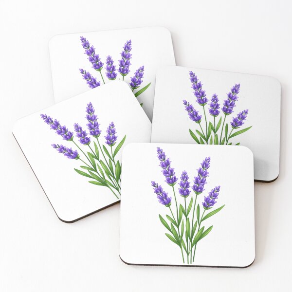 Item preview, Lavender Flower Illustration – Purple Botanical Art, Minimalist Floral Design, Cottagecore Aesthetic designed and sold by Be-You-Vibes.