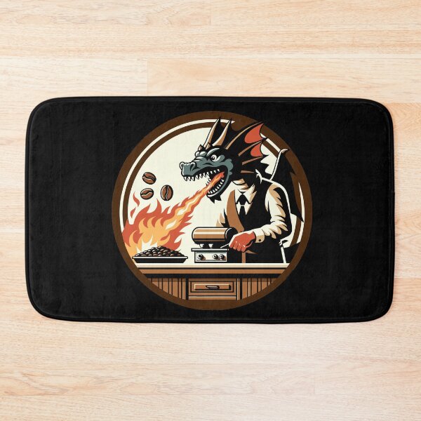 Item preview, Dragon Coffee Roasting Design for Baristas and Coffee Enthusiasts designed and sold by CyfroweMysli.