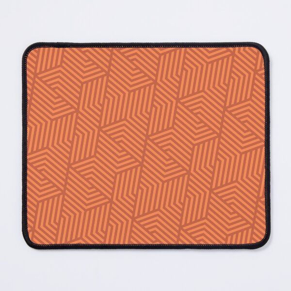 Item preview, Orange Hexgonal Polygon - Geometric Shape Pattern - Christmas Gifts For Wife designed and sold by RoyalStarsPatts.