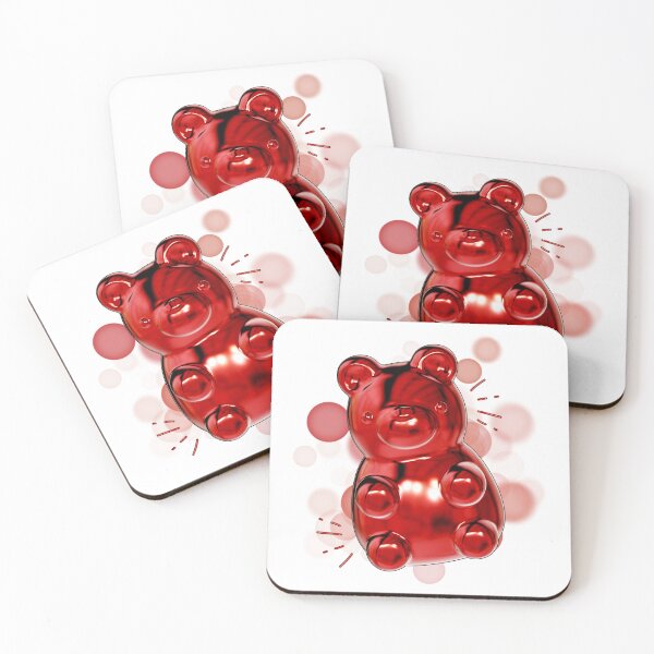 Item preview, Red Teddy Bear in a Sophisticated Style - Elegant Illustration designed and sold by iamKRUK.