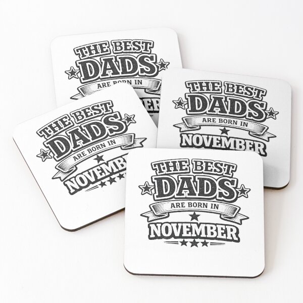 Item preview, The Best Dads Are Born In November – Funny November Birthday Dad Gift Vintage Design designed and sold by Szapeee.