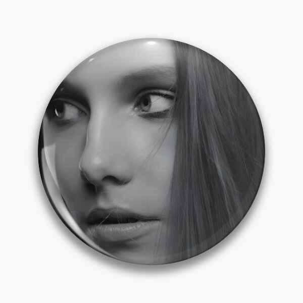 Item preview, Mysterious Woman with Intense Sideways Gaze designed and sold by VirraOlla.