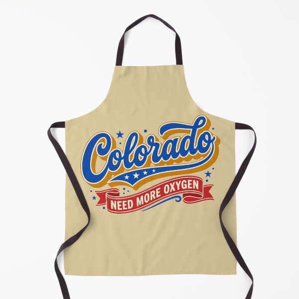 Item preview, Colorado Need More Oxygen - Vintage High Altitude State Pride designed and sold by Cozy-Old-Pub.
