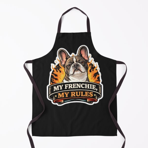 Item preview, French Bulldog Owners Club – My Frenchie My Rules Fire Attitude Dog Lover Design designed and sold by Frenchie Fever.