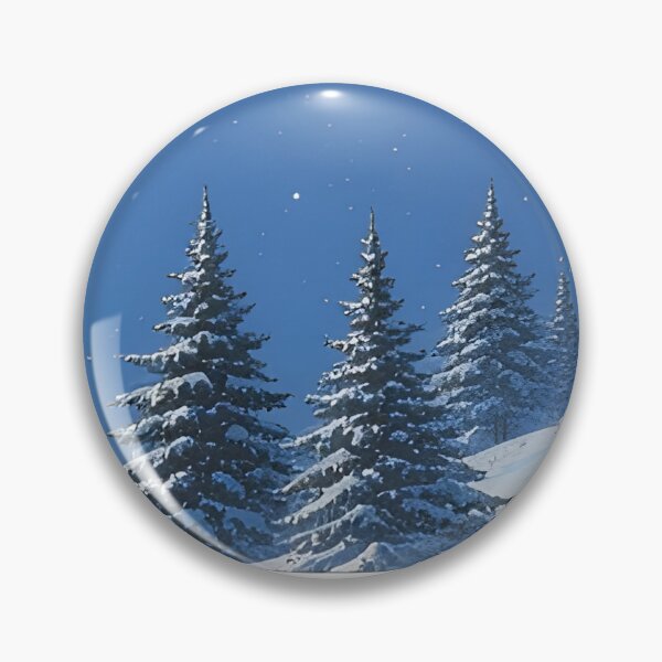 Item preview, Blue winter skies, studded with twinkling stars designed and sold by Mianku | Für das Leben.