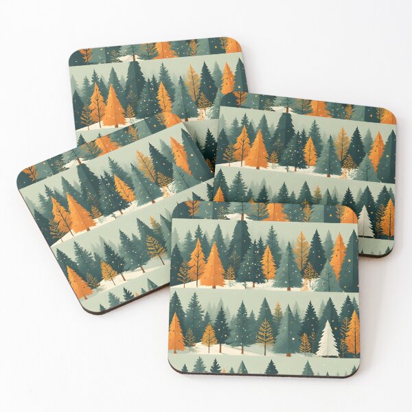 Item preview, The essence of winter in a tranquil forest setting designed and sold by Mianku | Für das Leben.