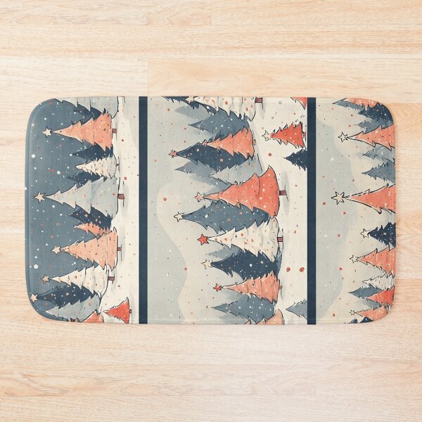 Item preview, Picturesque pastel winter landscape divided into three horizontal sections. designed and sold by Mianku | Für das Leben.