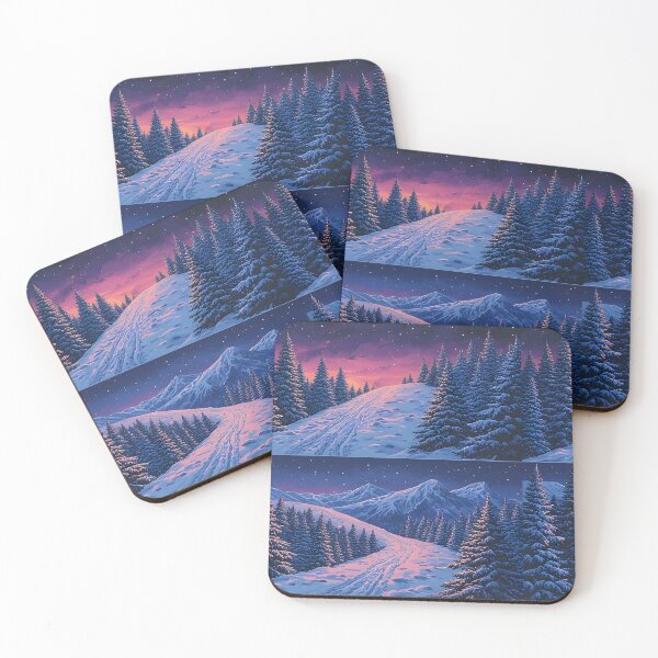 Item preview, Twilight warmth in snow 3 panels designed and sold by Mianku | Für das Leben.