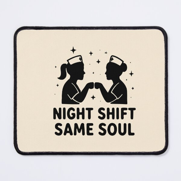 Item preview, Night Shift Same Soul Moon Stars Celestial Nurse Gift Design designed and sold by Dantin.