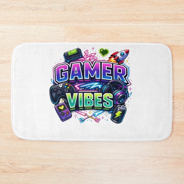 Item preview, Gamer Vibes – Colorful Gamer Culture Design designed and sold by NextNoob485.