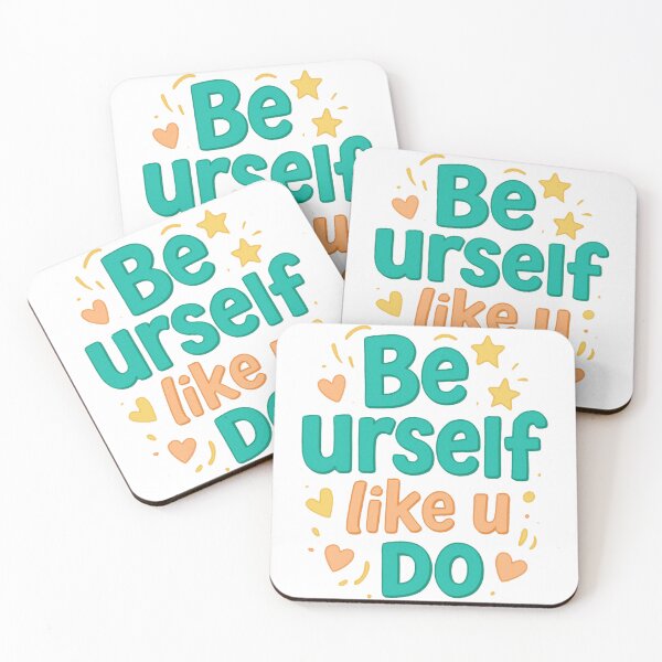 Item preview, Be yourself - Motivational quote designed and sold by GUNAPRIYAA.