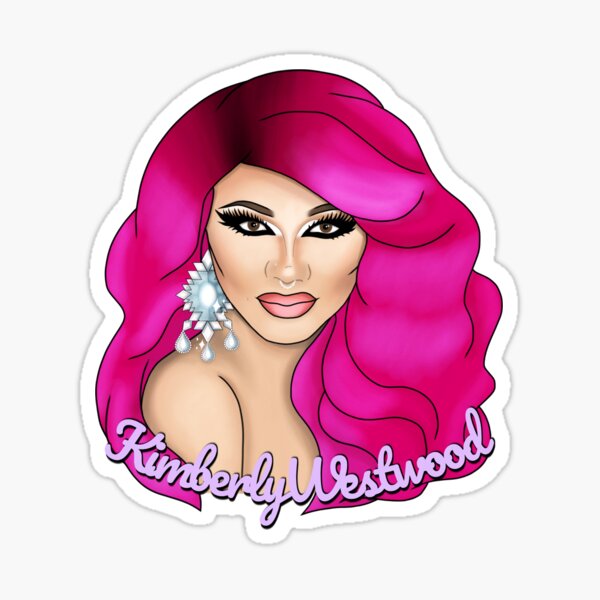 Kim Pink Sticker