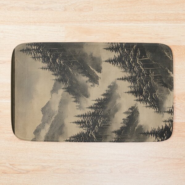 Item preview, Asian mountain landscape covered in snow designed and sold by Mianku | Für das Leben.