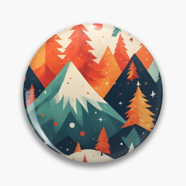 Item preview, Magical winter night on the mountain designed and sold by Mianku | Für das Leben.