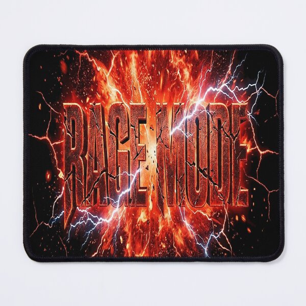 Item preview, Rage Mode Lightning Explosion Design | Aggressive Street Typography designed and sold by Mysterious Shop.