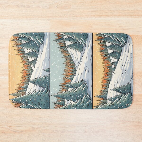 Item preview, Winter landscape with snow-covered trees designed and sold by Mianku | Für das Leben.