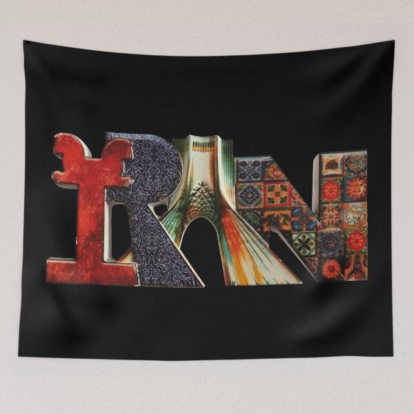 Item preview, Iran sticker  designed and sold by AI Art Cafe.