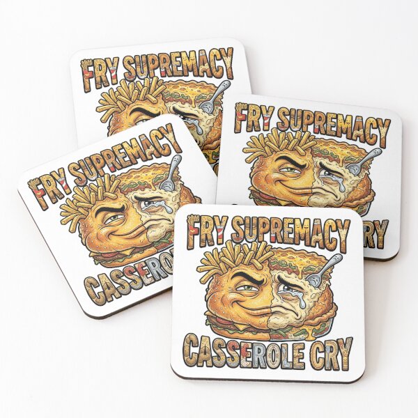 Item preview, FRY SUPREMACY / CASSEROLE CRY designed and sold by Imaginarium of Chaos falcon88 .