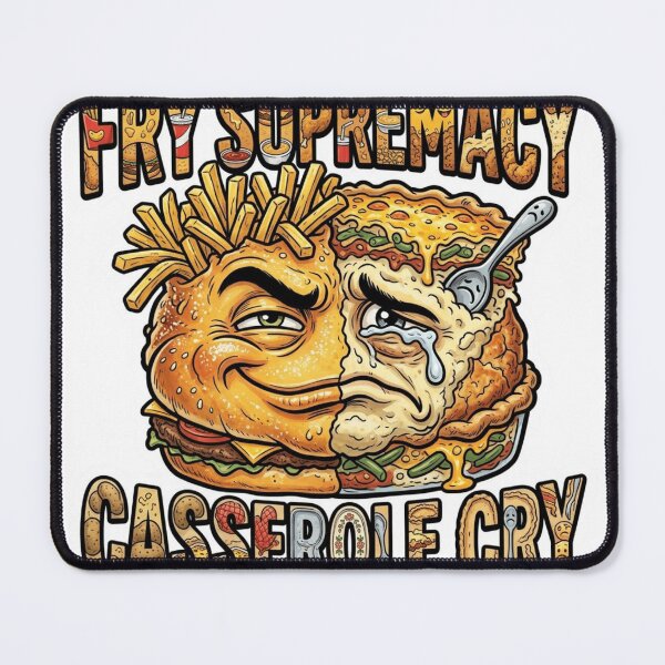 Item preview, FRY SUPREMACY / CASSEROLE CRY designed and sold by Imaginarium of Chaos falcon88 .