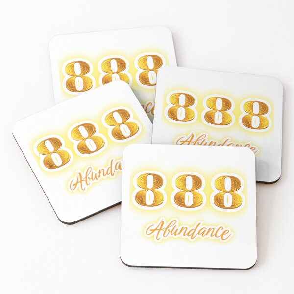 Item preview, Angel Number 888 Abundance designed and sold by Imagined Creations .