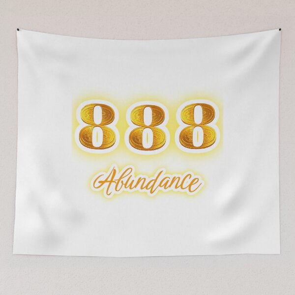 Item preview, Angel Number 888 Abundance designed and sold by Imagined Creations .