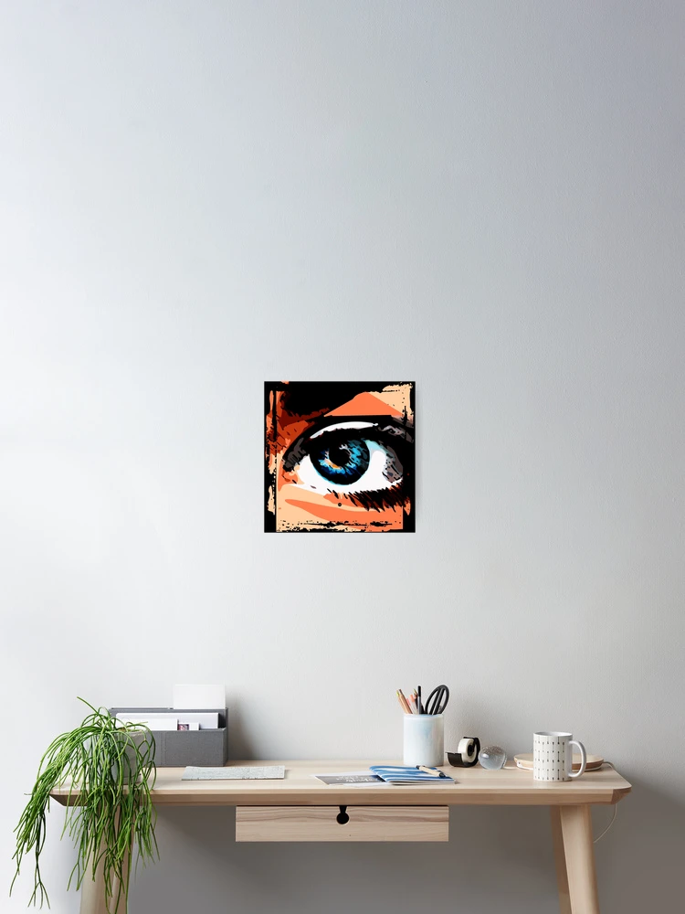 Thumbnail 2 of 3, Poster, Deep gaze designed and sold by XUSRedbubble.
