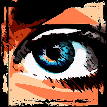 Artwork thumbnail, Deep gaze by XUSRedbubble