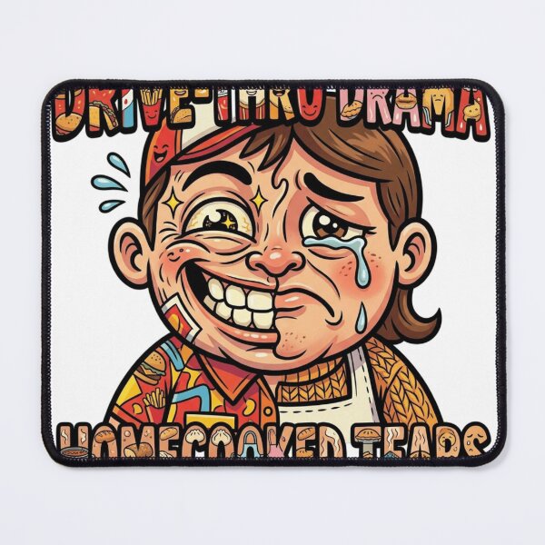 Item preview, DRIVE-THRU DRAMA / HOMECOOKED TEARS designed and sold by Imaginarium of Chaos falcon88 .