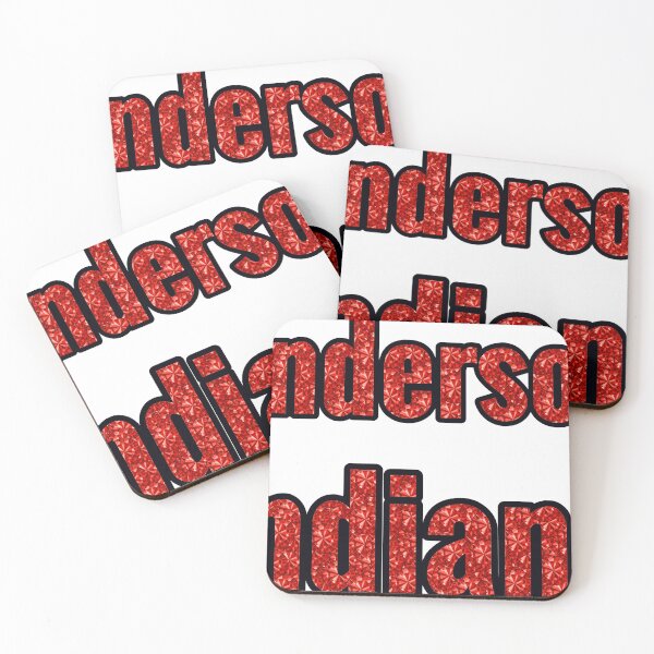 Item preview, Anderson Indiana City Name With Red Rhinestone designed and sold by TheIconSmith.