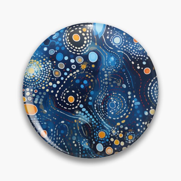 Item preview, Aboriginal Inspired Dot Art - Oceanarium Life designed and sold by GrinGalore.