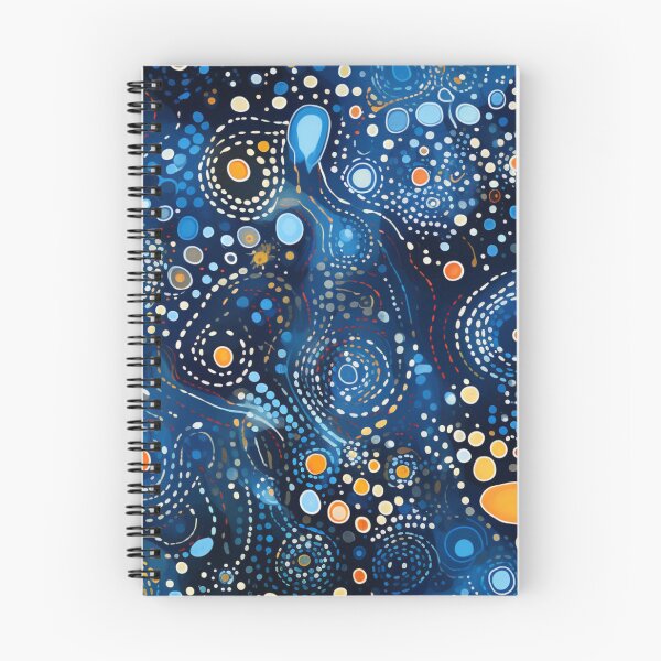 Item preview, Aboriginal Inspired Dot Art - Oceanarium Life designed and sold by GrinGalore.