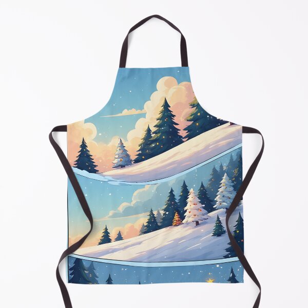 Item preview, gentle, snow-covered hilly landscape under a light blue sky designed and sold by Mianku | Für das Leben.