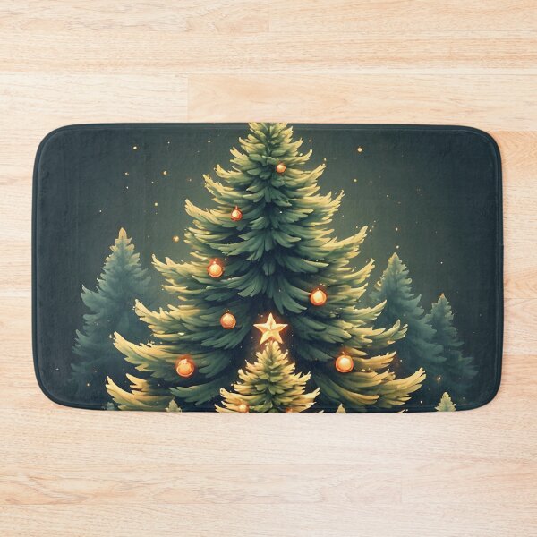 Item preview, Festive Christmas tree forest with star lighting designed and sold by Mianku | Für das Leben.