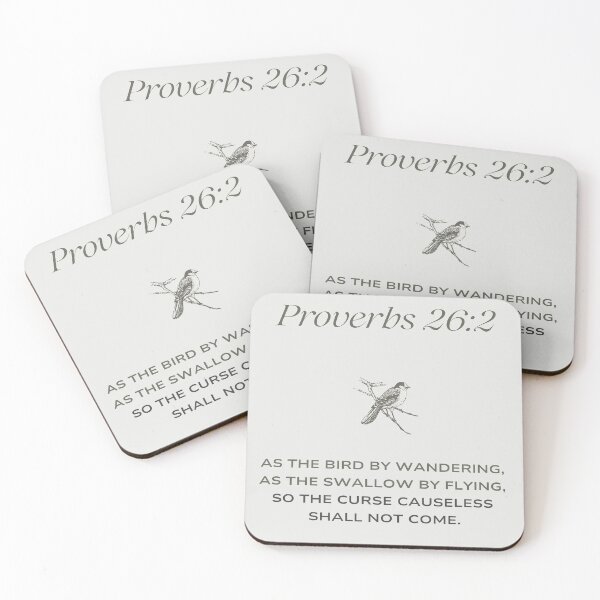 Item preview, Proverbs 26:2 designed and sold by Undonemadenew.