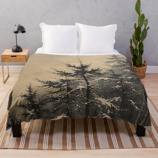 Item preview, Japanese snowy mountain landscape shrouded in dense fog designed and sold by Mianku | Für das Leben.