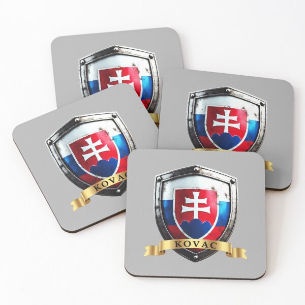 Item preview, Kovac Slovakia National Pride Shield designed and sold by Highlandkings.