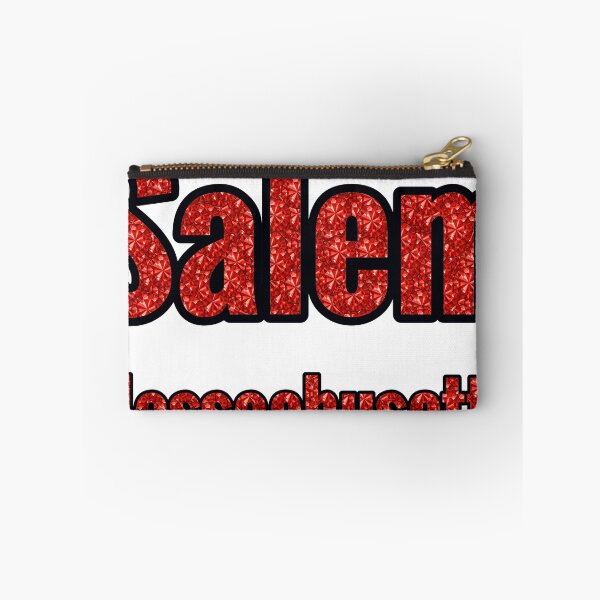 Item preview, Salem Massachusetts City Name With Red Rhinestone designed and sold by TheIconSmith.