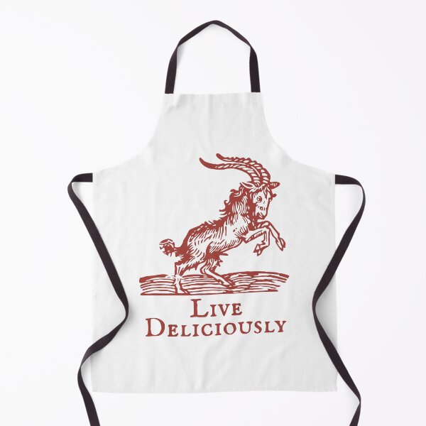 Item preview, Live Deliciously Goat designed and sold by Angry Swan Designs.